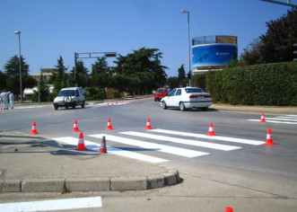 Obnova horizontalne signalizacije na prometnicama u gradu