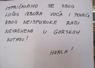 Istra nakon prvog snijega u Gorskom Kotaru u kolapsu