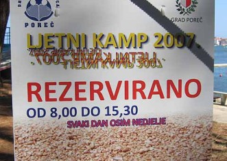 Počela 11. godina Dječjeg kampa DND-a Poreč