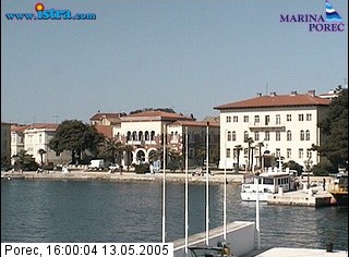 Meteo-web cam Porečke Marine zabilježio preko 200.000 posjeta
