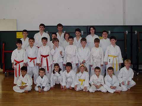 Karate: polaganje za pojaseve