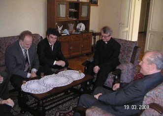 Čelnici Grada Poreča posjetili Porečko-pulskog biskupa, Ivana Milovana