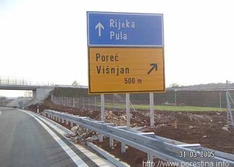 Dionica Višnjan – Brčići (Poreč) – Kufci zatvoriti će se u ponedjeljak, 11.4.