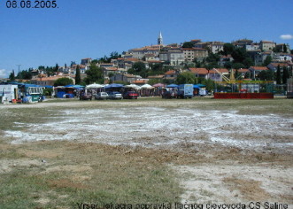 Usluga Poreč: pucanje tlačnog cjevovoda CS Saline u Vrsaru