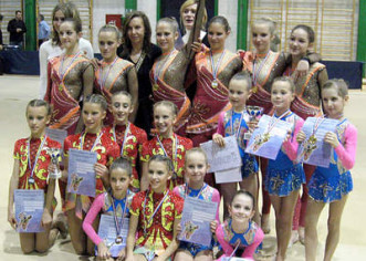 Ritmička gimnastika: Porečankama dva naslova