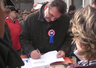 Radimir Čačić obratio se građanima Poreštine u četvrtak, 22.11.07