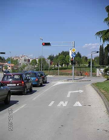 Novi semafori kod pošte  i autobusnog kolodvora proradili danas, 28.4., oko 15 sati
