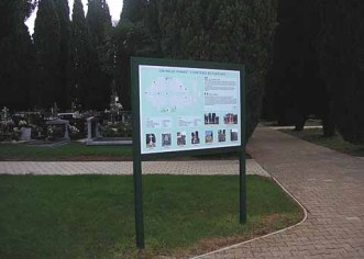 Usluga: Novi pano na ulazu u Gradsko groblje Poreč