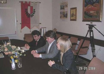 Župan i gradonačelnik u Poreču primili predstavnike Njemačke Visoke škole jahanja