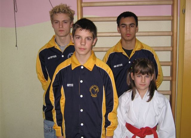 Karate klub "Finida" na karate turniru u Sloveniji