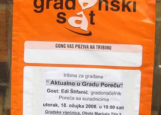 "Gong" – Neka se glas građana čuje – Porto Busolo = porečko Zrće ?