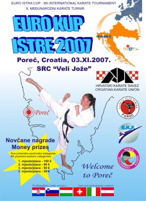 Međunarodni karate turnir u Poreču
