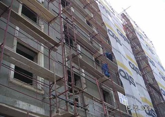 Nova fasada na ex "Rivieri"