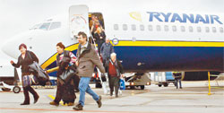 Zbog Ryanaira manji prihodi Zadra i Pule