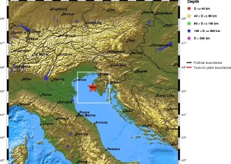 Potres u Istri –  epicentar u moru ispred Rovinja i Vrsara