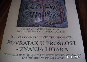 Obilježavanje Dana obitelji, Dana muzeja na Maraforu
