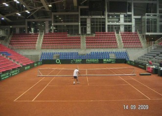 Davis cup reprezentacija Hrvatske otvorila polufinale pressicom