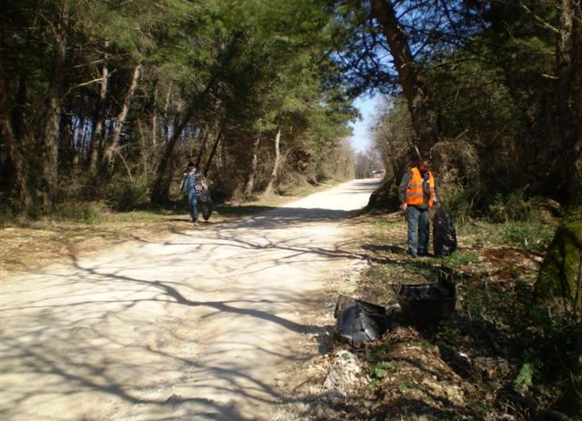 Manje smeća uz Vraniće i Guliće