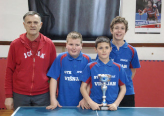 Stolni tenis: Mladi Višnjanci na Prvenstvu Hrvatske