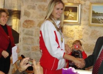 Funtana: Primanje za šampionku Marijanu Liović