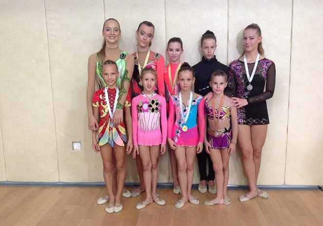 Porečke ritmičke gimnastičarke osvojile sedam medalja na međunarodnom natjecanju u Zadru