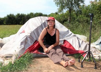 Rovinj: Nepokretna živi u šatoru uz divlje zvijeri u šumi