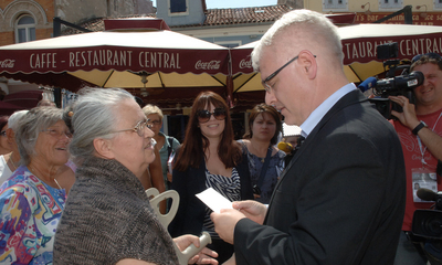 Josipović u Umagu i Poreču