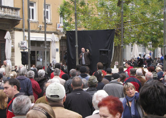 Puležani podržali prosvjedni skup novinara Glasa Istre u štrajku