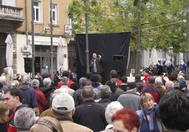 Puležani podržali prosvjedni skup novinara Glasa Istre u štrajku