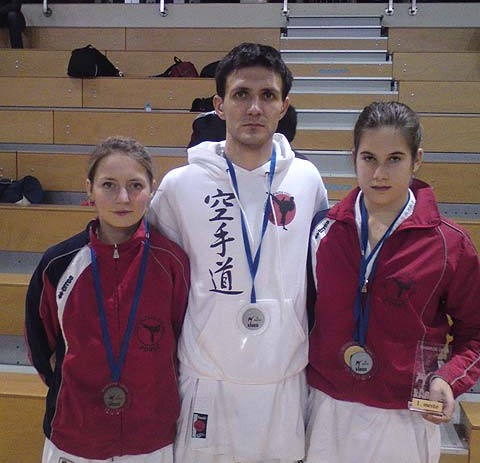 Karatisti Finide sa četiri medalje na međunarodnom turniru Maribor Open 2011