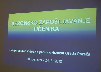 Održan Okrugli stol na temu "Sezonsko zapošljavanje učenika"