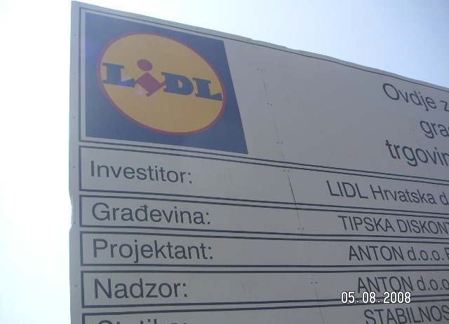 Otpočela gradnja velikih Trgovačkih centara: "Lidl-a" i "Plodina"