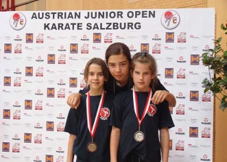 Karatisti na juniorskom prvenstvu Austrije