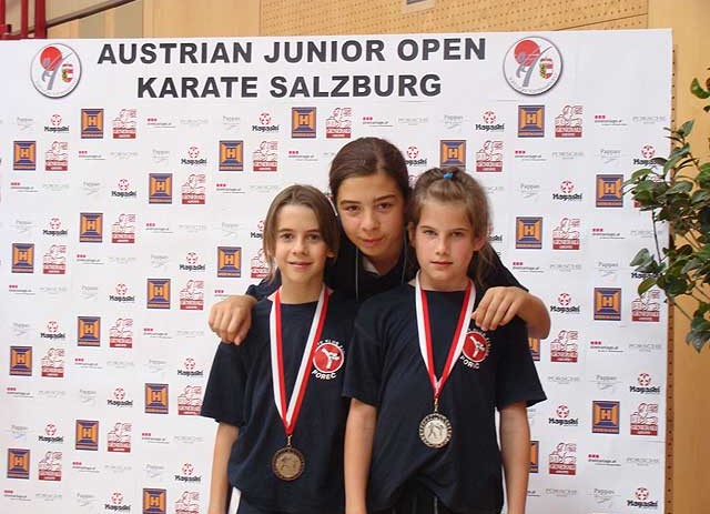 Karatisti na juniorskom prvenstvu Austrije