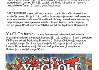 Provedi proljetne praznike d DND-om u zanimljivim i zabavnim radionicama