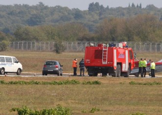 U Zračnoj luci Pula pri uzlijetanju oštećen avion, pista zatvorena