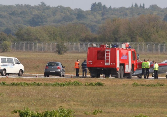 U Zračnoj luci Pula pri uzlijetanju oštećen avion, pista zatvorena