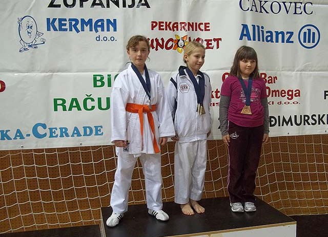 Karatistice Finide osvojile tri medalje na turniru u Nedelišću