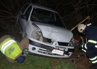 Žbandaj: Ozlijeđena u prevrtanju vozila