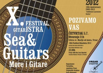 U četvrtak, 5. srpnja, kreće deseto izdanje festivala "More i gitare" u Vrsaru