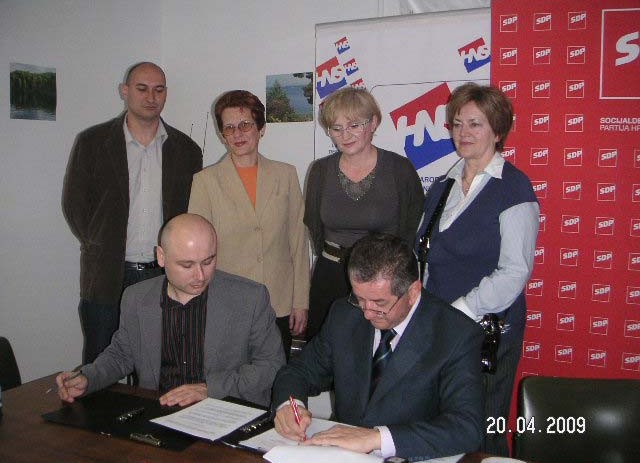 SDP i HNS Poreča potpisali koalicijski sporazum