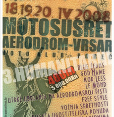 U petak počinje moto susret Aerodrom 2008 u Vrsaru