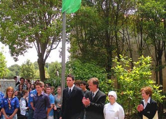 Podignuta Zelena zastava nad Međunarodnu eko-školu TUŠ "Antona Štifanića" u Poreču