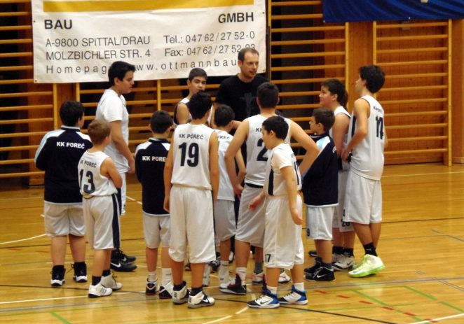 Kadeti košarkaškog kluba Poreč izgubili od Istre