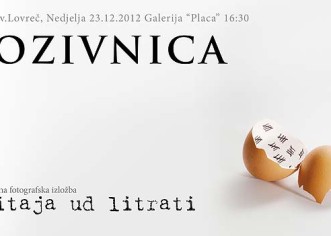 Poziv na fotografsku izložbu "Fritaja od litrati" u Sv. Lovreču
