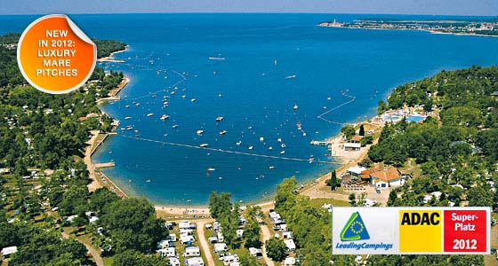 Autokamp Lanterna među najboljima u Europi, Zelena laguna najbolji kamp za goste iz Slovenije