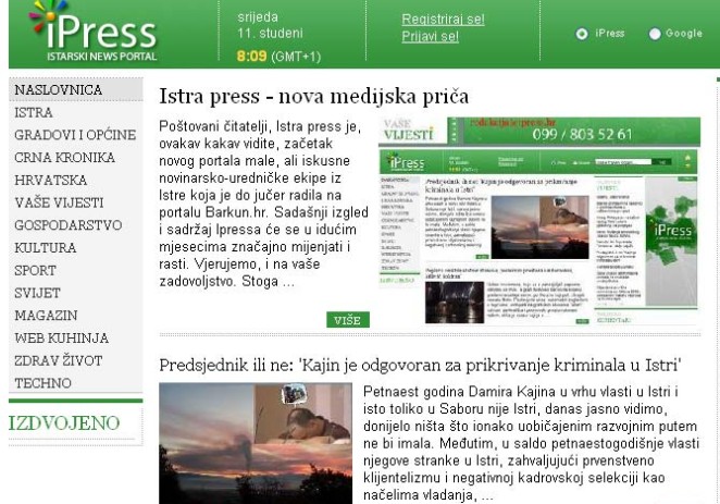 Odjava i najava novog istarskog news portala
