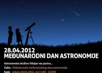 Obilježavanje Međunarodnog dana astronomije u Višnjanu u subotu, 28. travnja