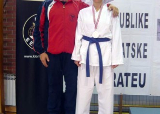 Karate: Marina Radošić osvojila drugo mjesto na Prvenstvu Hrvatske