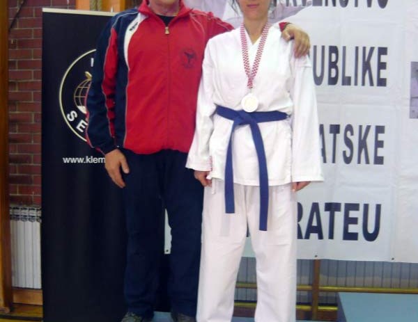 Karate: Marina Radošić osvojila drugo mjesto na Prvenstvu Hrvatske
